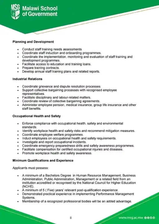  Multiple Positions: Human Resource Officer, Administrative Officer & Assistant Procurement and Disposal Officer — image 2