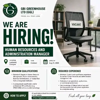 Human Resources and Administration Manager