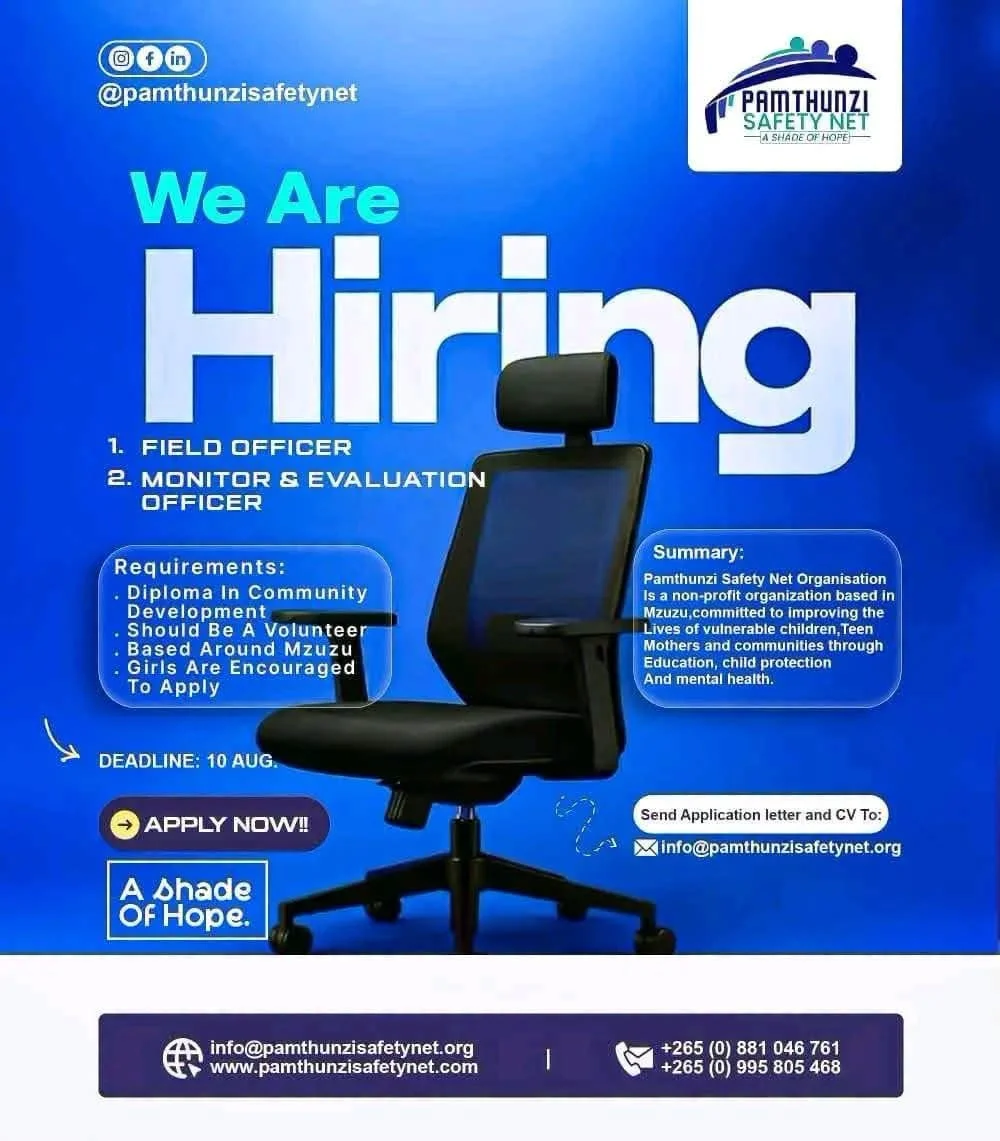 Field Officer, Monitor & Evaluation Officer